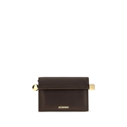 Jacquemus Brown Lamb Ovis Aries Aries Shoulder Bag