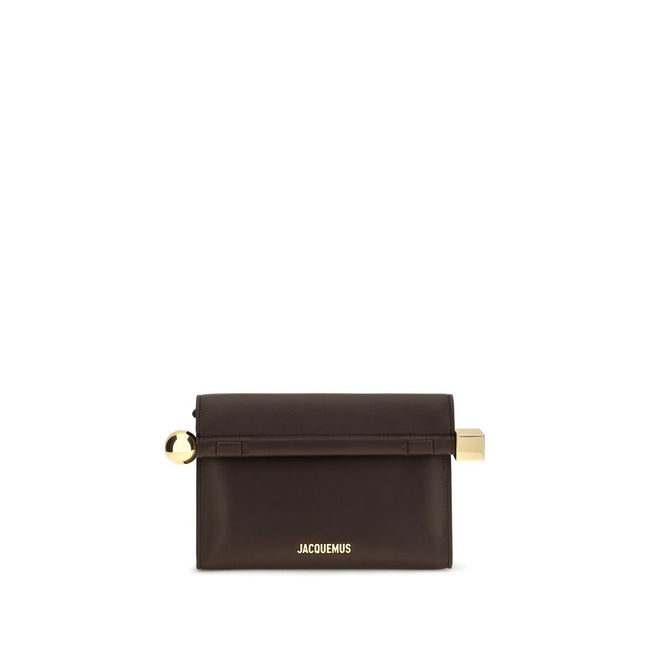 Jacquemus Brown Lamb Ovis Aries Aries Shoulder Bag