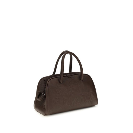 Jacquemus Brown Calf Leather Bos Taurus Handbag