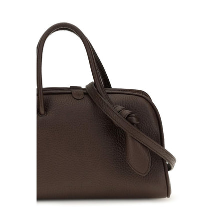 Jacquemus Brown Calf Leather Bos Taurus Handbag