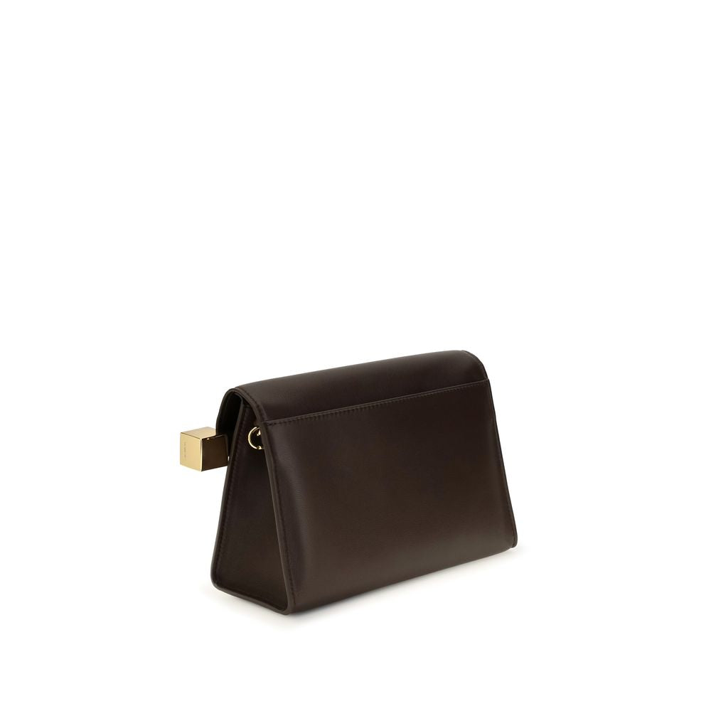 Jacquemus Brown Lamb Ovis Aries Aries Shoulder Bag
