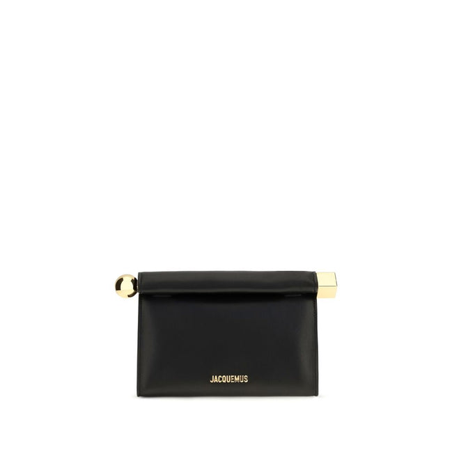 Jacquemus Black Lamb Ovis Aries Aries Shoulder Bag