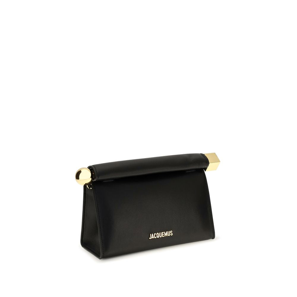 Jacquemus Black Lamb Ovis Aries Aries Shoulder Bag