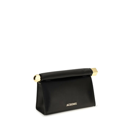 Jacquemus Black Lamb Ovis Aries Aries Shoulder Bag