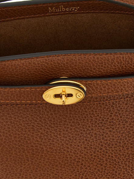 Mulberry Brown Calfskin Crossbody Bag