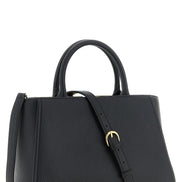 Elisabetta Franchi Black Polyester Tote Bag