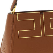 Elisabetta Franchi Brown Polyester Handbag