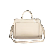 Guess Jeans Beige Polyurethane Women Handbag