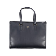Tommy Hilfiger Blue Polyurethane Women's Bag