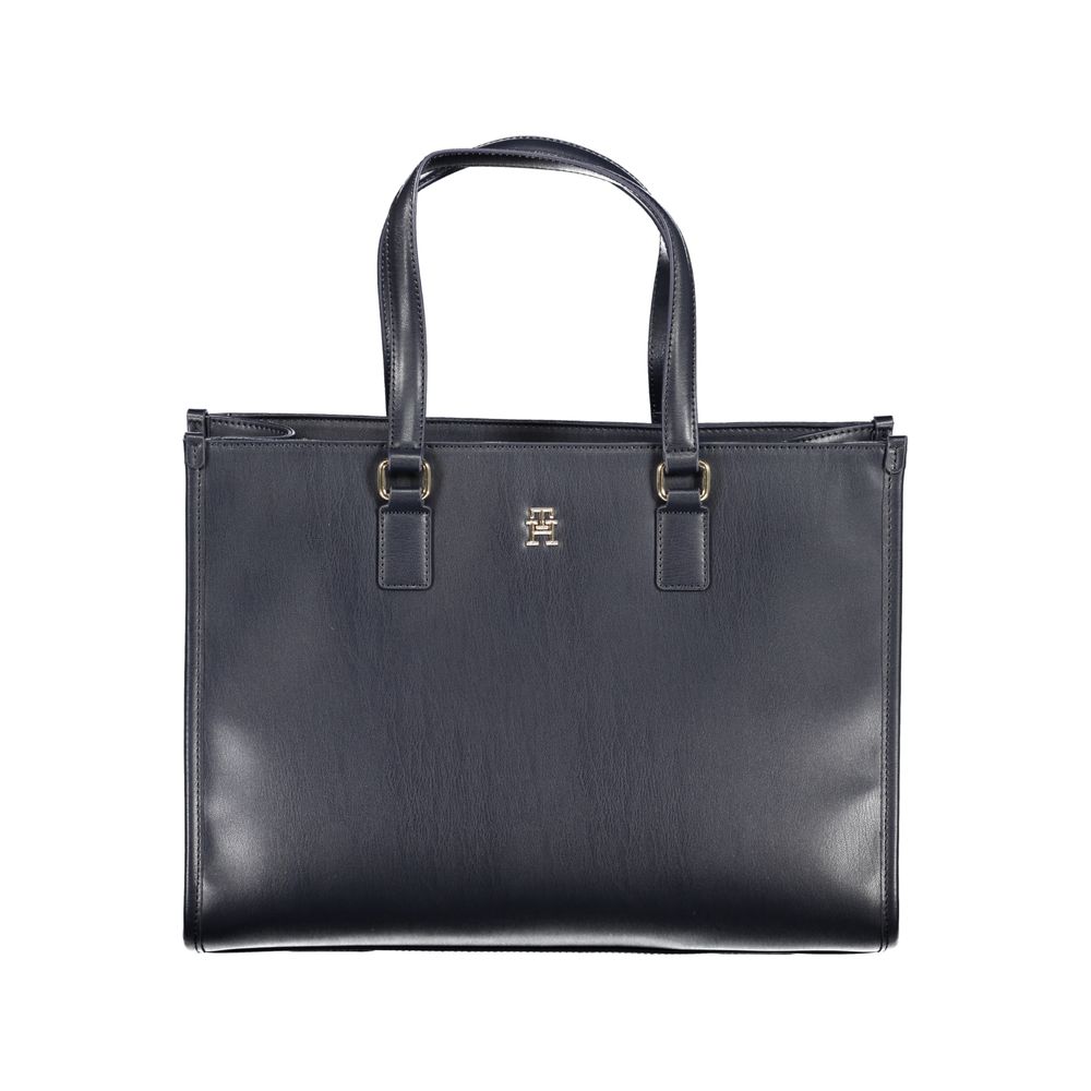 Tommy Hilfiger Blue Polyurethane Women's Bag