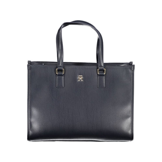 Tommy Hilfiger Blue Polyurethane Women's Bag