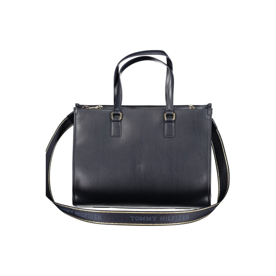 Tommy Hilfiger Blue Polyurethane Women's Bag