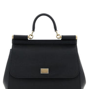 Dolce & Gabbana Black Calfskin Handbag