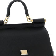 Dolce & Gabbana Black Calfskin Handbag