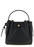 Tory Burch Romy Black Leather Bucket Bag