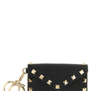 Valentino Garavani Black Calfskin Cardholder