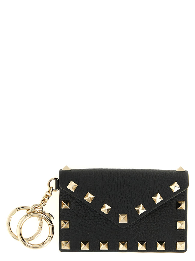 Valentino Garavani Black Calfskin Cardholder