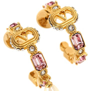 Valentino Garavani Gold Brass Earrings
