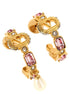 Valentino Garavani Gold Brass Earrings