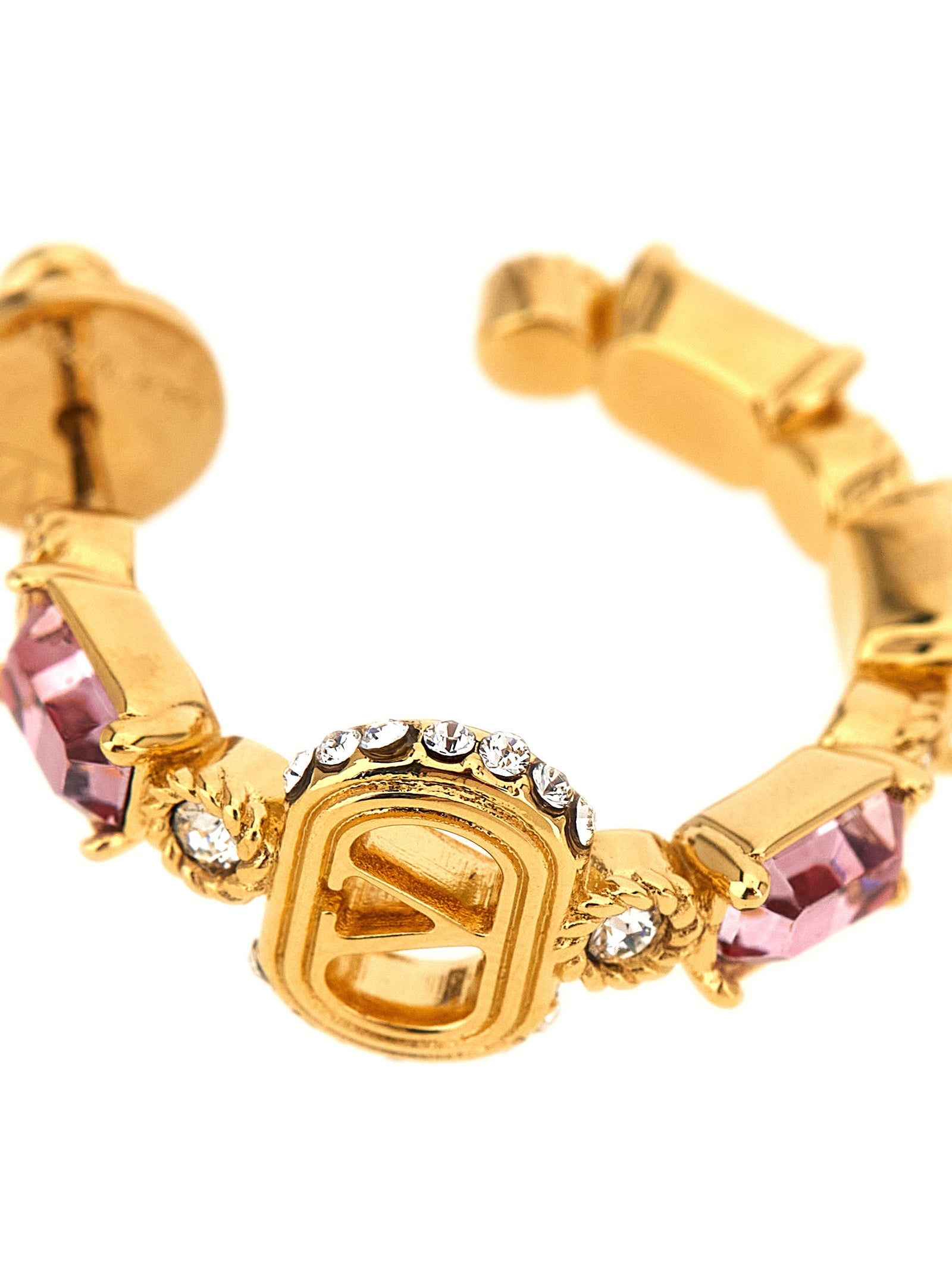 Valentino Garavani Gold Brass Earrings