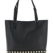 Valentino Garavani Black Calfskin Shoulder Bag