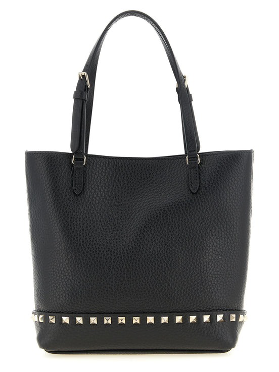 Valentino Garavani Black Calfskin Shoulder Bag