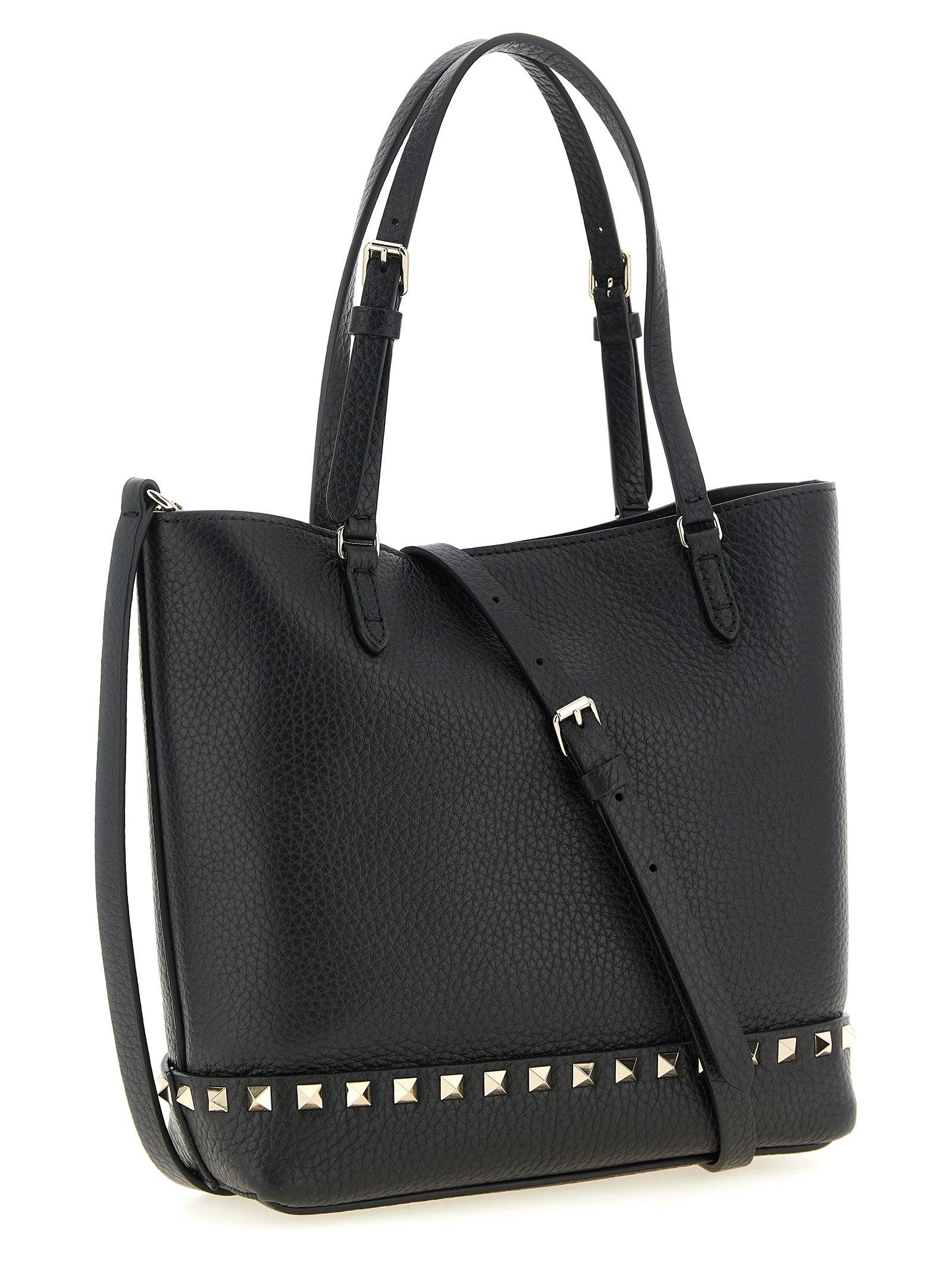 Valentino Garavani Black Calfskin Shoulder Bag