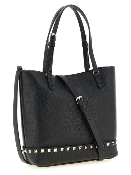 Valentino Garavani Black Calfskin Shoulder Bag