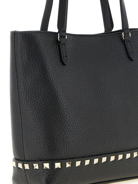 Valentino Garavani Black Calfskin Shoulder Bag