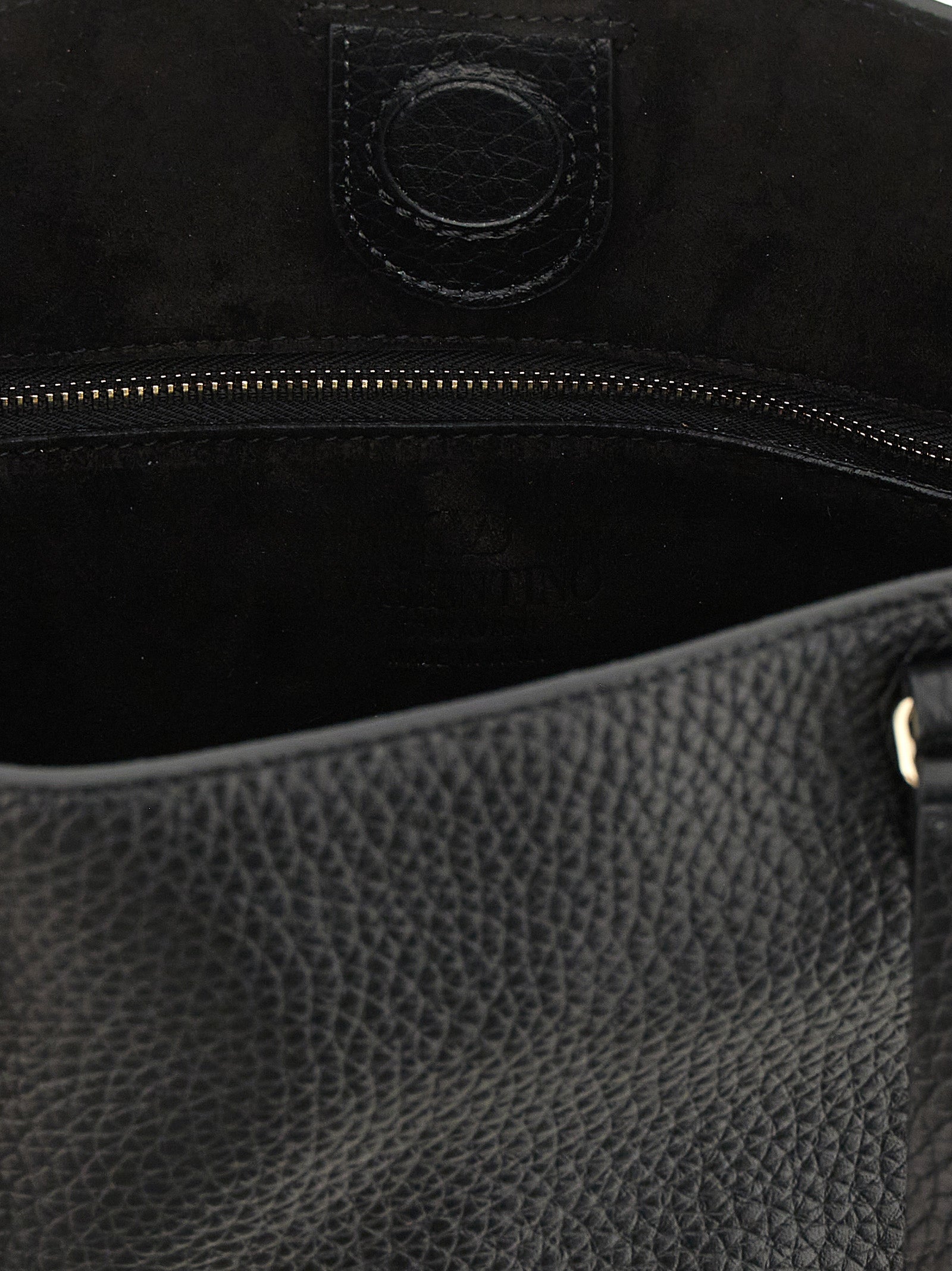 Valentino Garavani Black Calfskin Shoulder Bag