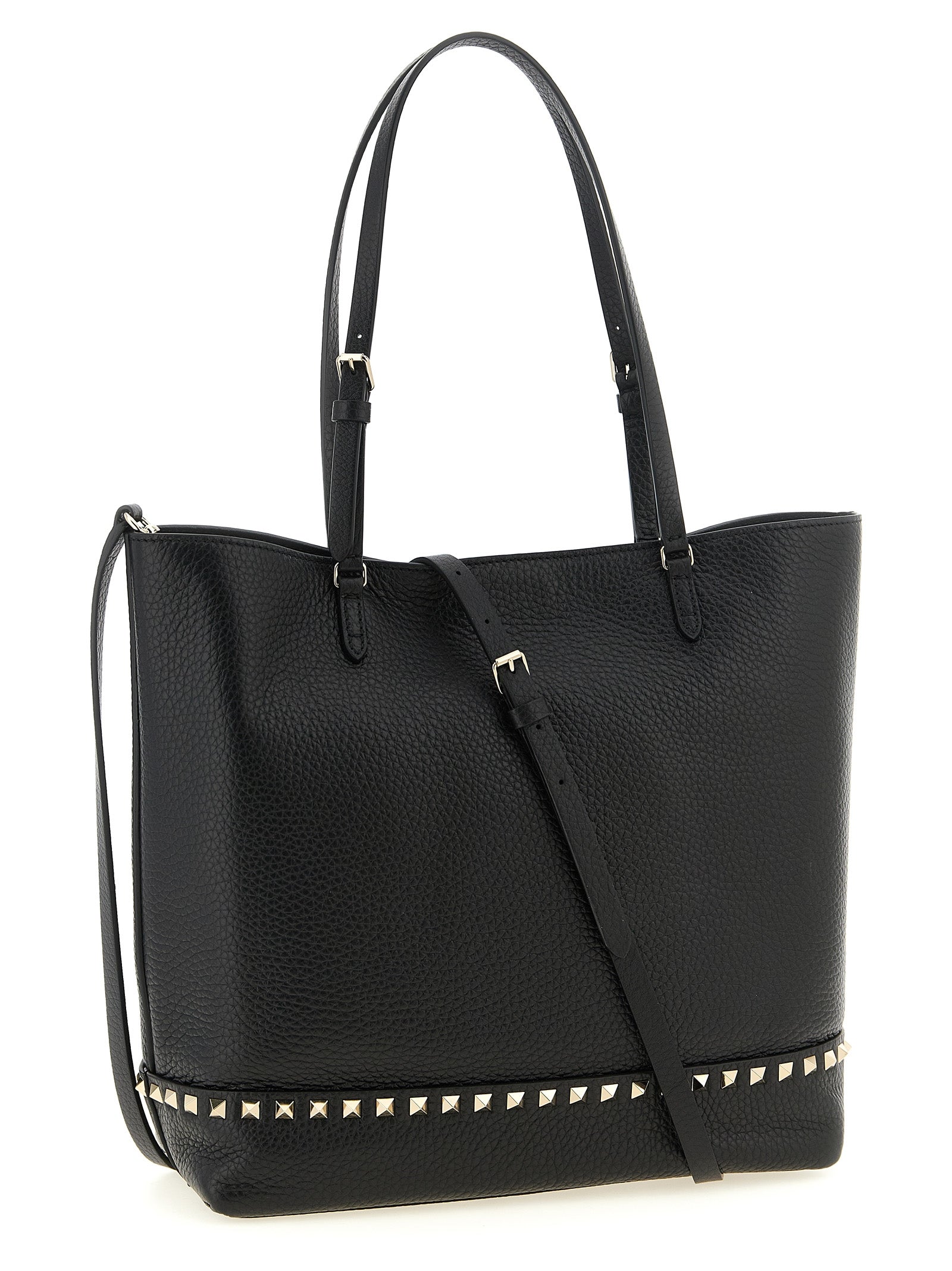 Valentino Garavani Black Calfskin Shoulder Bag