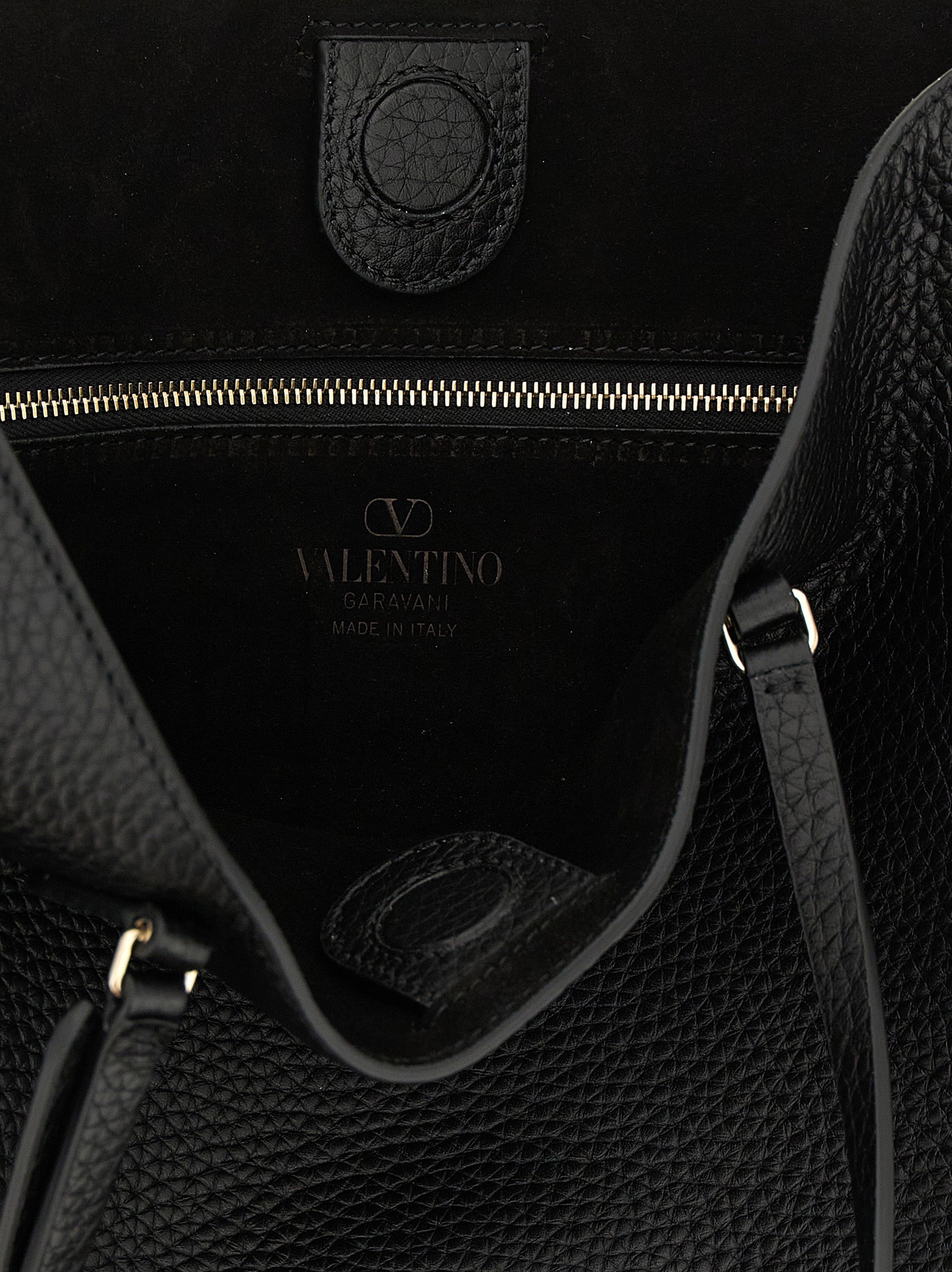 Valentino Garavani Black Calfskin Shoulder Bag
