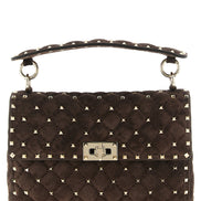 Valentino Garavani Brown Calfskin Crossbody Bag