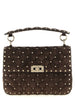 Valentino Garavani Brown Calfskin Crossbody Bag