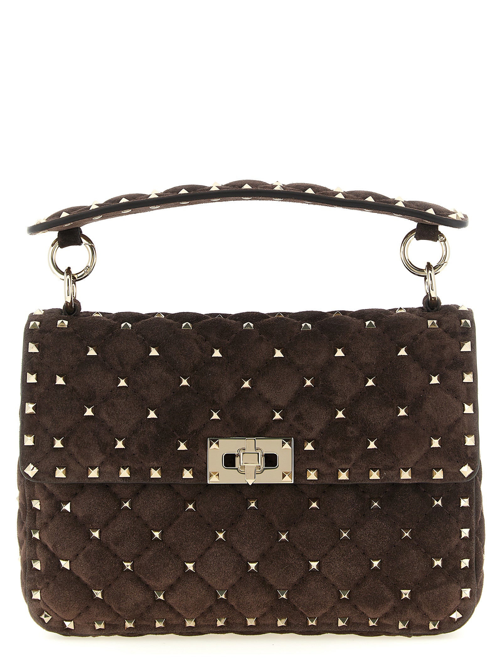 Valentino Garavani Brown Calfskin Crossbody Bag