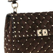 Valentino Garavani Brown Calfskin Crossbody Bag