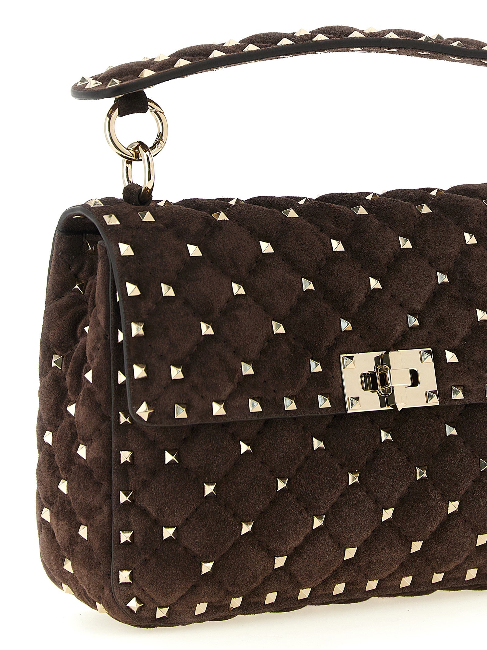 Valentino Garavani Brown Calfskin Crossbody Bag