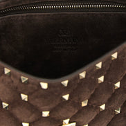 Valentino Garavani Brown Calfskin Crossbody Bag