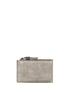 Brunello Cucinelli Gray Calf Leather Bos Taurus Wallet