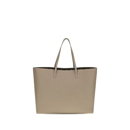 Fendi Beige Calf Leather Bos Taurus Shoulder Bag