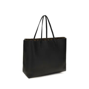Fendi Black Calf Leather Bos Taurus Shoulder Bag