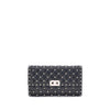 Valentino Garavani Black Calf Leather Bos Taurus Shoulder Bag