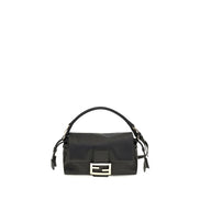 Fendi Black Lamb Ovis Aries Aries Handbag