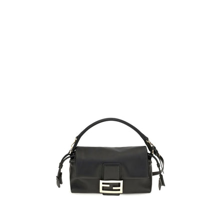 Fendi Black Lamb Ovis Aries Aries Handbag