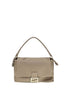 Fendi Beige Calf Leather Bos Taurus Shoulder Bag
