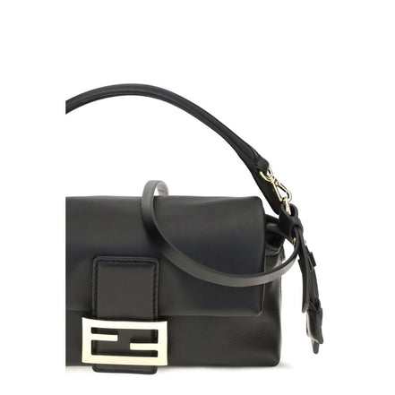 Fendi Black Lamb Ovis Aries Aries Handbag