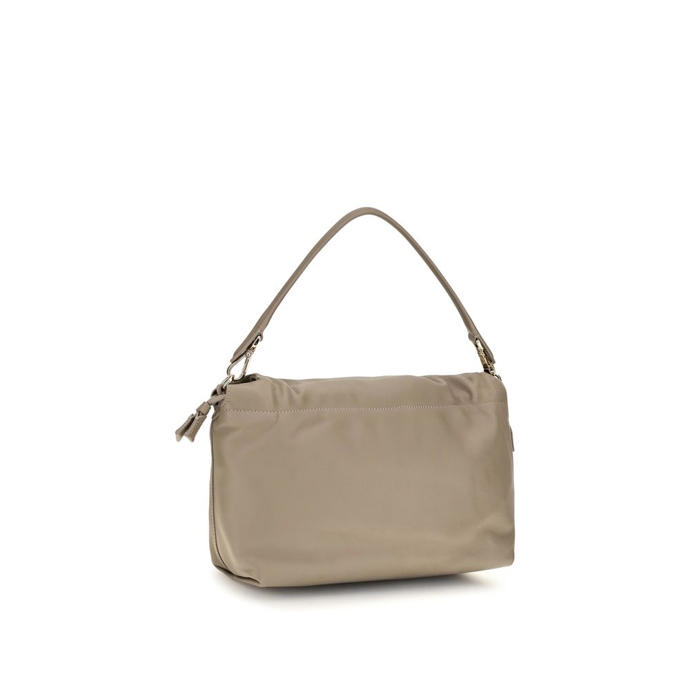 Fendi Beige Calf Leather Bos Taurus Shoulder Bag