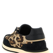Dolce & Gabbana Multicolor Cotton Low Top Sneakers