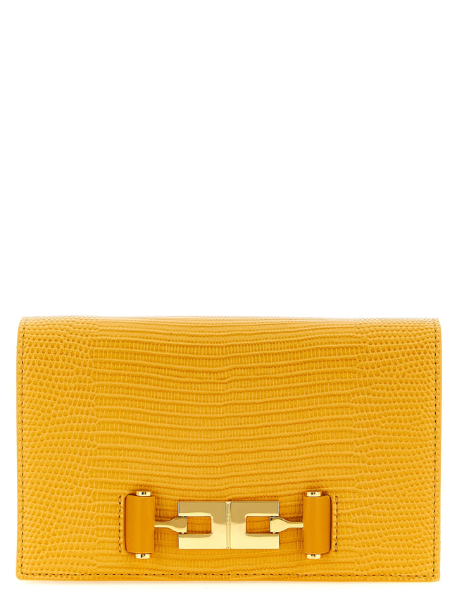 Elisabetta Franchi Beige Polyester Crossbody Bag