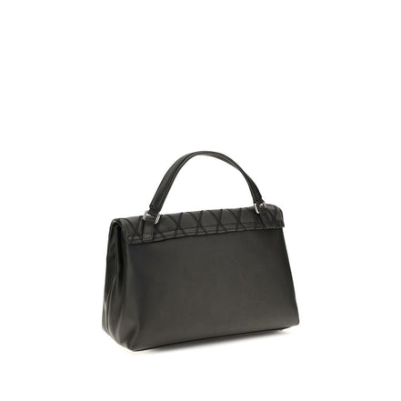 Zanellato Black Calf Leather Bos Taurus Handbag